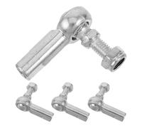 UKCOCO 4pcs Atv Steering Ball Joint for Off-road Quad Bike Threaded Tie Rod End Suspension Linkage Rod Construction Fits Electric Four-wheelers Essential for Front Random Color
