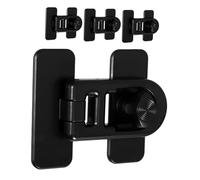 UKCOCO 4pcs Baby Proof Cabinet Latches for Refrigerator and Oven, Plastic Child Safety Locks Reducing Risk of Burns, Reliable Protection for Toddlers in Home, Daycare, and Nursery