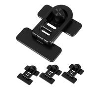 UKCOCO 4pcs Baby Safety Locks for Cabinets and Fridge Doors Multi-Functional Plastic Childproof Oven and Refrigerator Door Latches Preventing Babies from Opening for Daycare
