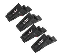 UKCOCO 4pcs Car Card Bill Clip Adhesive Clamp Sunshade Curtain Storage Clip Windshield Parking Ticket Holder for Visor Dashboard