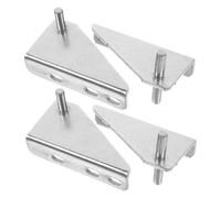 UKCOCO 4pcs Diy Refrigerator Hinge Kit Freezer Hinge for Fridge Door Easy Installation Smooth Operation