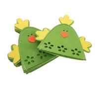 UKCOCO 4pcs Easter Egg Flower Decorations Easter Egg Covers Chick Wraps Party Supplies Decorations for Home