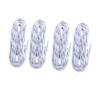 UKCOCO 4pcs Freeze Resistant Hockey Skate Laces for Ice Hockey Figure Roller Skates Break Resistant Comfortable Fit High Abrasion Strength for All Ages and Sports Activities