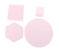 UKCOCO 4pcs Geometry Props Photo Props Photo Prop for Jewelry Geometric Cube Background Tool Geometric Cube Photo Prop Photography Display Stand Makeup Jewels Model Accessories Food Foam