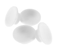 UKCOCO 4pcs Leak-proof Rubber Freezer Drain Plug, Flexible round Hole Stopper Replacement for Chest Freezers and Coolers, Universal Ice Box Drain Cap Accessory