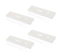 UKCOCO 4pcs Livestock Pregnancy Tester for Farm Animals Early Pregnancy Test Veterinary Equipment Sensitive Early Detection Noninvasive Testing Breeding Management 5.11x2.44x0.39in Abs