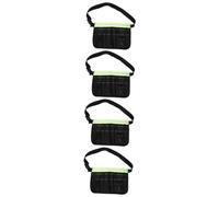 UKCOCO 4pcs Men's Construction Tool Belt Heavy Duty Oxford Work Belt Pockets Utility for Gardeners