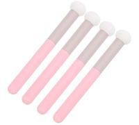 UKCOCO 4pcs Mushroom Head Concealer Brush Sponge Makeup Sponges for Blending Fluffy Easy to Grip with Aluminum Handle for Every Day Use