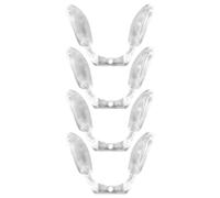 UKCOCO 4pcs Nose Pads for Glasses Glasses Frame Replacements Silicone Comfortable Nose Cushions for Adults and Boy Girl