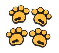 UKCOCO 4PCS Orange Ski Cushion Collision Traction Pads Snowboard Grip Stickers Non Slip Stepping Decals for Outdoor Sports Skating Accessories