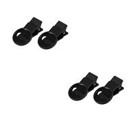 UKCOCO 4pcs Phone Camera Clip External Photo Lens Clips Phone Holder Clamp for Filming Fisheye Lens