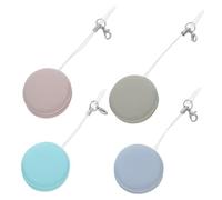 UKCOCO 4pcs Portable Macaron Screen Cleaning Kit for Mobile Phones Lenses Glasses Multi Functional Wipes for Fingerprint Removal for Electronic Devices and Cameras