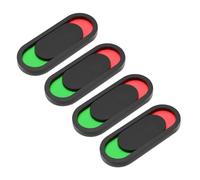 UKCOCO 4Pcs Privacy Slider Indicator Door Signs for Home Office Restroom Conference Pmma Material Easy to Use Status Switch Signs for Vacant Occupied Room Privacy