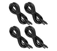 UKCOCO 4pcs Rear View Extension Cable 4-pin Aviation Interface, Reliable Connection Backup Camera Extension Cord Made of Plastic and Copper, for Av Setup and Multiple Connection Needs