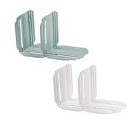 UKCOCO 4pcs Refrigerator Divider Partition Board Fridge Organizer for Drawer Food Storage Adjustable Multi-use Shelf Divider