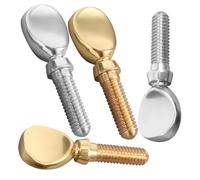 UKCOCO 4Pcs Sax Neck Screws for Alto Soprano Tenor Saxophones Durable Tightening Screws Easy Finger and Thumb Installation Compatible with Various Pitch Levels