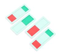 UKCOCO 4pcs Sliding Privacy Door Signs for Office Meeting Rooms Occupied and Vacant Indicators Strong Adhesive for Conference Restroom Therapy Room Use