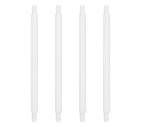 UKCOCO 4pcs Stainless Steel Playpen Pole Replacement Kit for Safety Rail Playpen Rod Parts Repair Fittings Sturdy Tubes and Gate Extensions