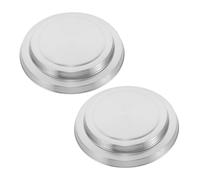 UKCOCO 4pcs Stainless Steel Stove Top Covers Induction Cooktop Protector for Kitchen Decor Versatile Electric Stove Mat Creative Cookware Accessories for Home Use