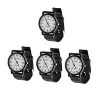 UKCOCO 4pcs Student Casual Watch Kid Watch Small Watch Mens Watch reloj para niños relojes deportivos para Hombres Watches White Men and Women Simple and Stylish Belt Watch Silica Gel