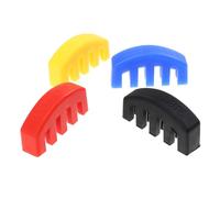 UKCOCO 4pcs Violin Practice Silencers Violin Special Mute Rubber Fiddles Silencers Fiddle Practice Mute