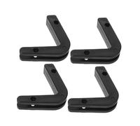 UKCOCO 4pcs Wall Mounted Barbell Holder Rack Heavy Duty Garage Weight Plates Storage Durable Material for Home Gym Office Use Easy Install Barbell Mounting