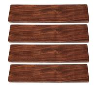 UKCOCO 4pcs Walnut Hardwood Wood Boards 20x5x1cm Thick DIY Carving Planks for Whittling, Engraving, and Woodworking Craft Projects