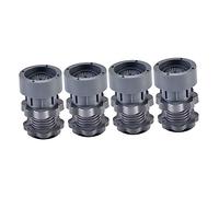 UKCOCO 4pcs Washing Machine Mat Washer Dryer Pedestal Sliders Washer Foot Mat Washing Machine Drawer Cleaner Washing Machine Base Dryer Vent Hose Stack Anti Slip Plastic Dark