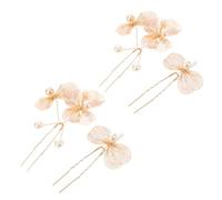UKCOCO 4pcs Wedding Hair Accessories Elegant Hair Flower Design for Brides and Bridesmaids for Special Occasions and Ceremonies