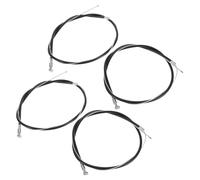 UKCOCO 4pcs Wheelchair Brake Cables Steel and Plastic with Anti-Slip Design Suitable for Outdoor and Emergency Use
