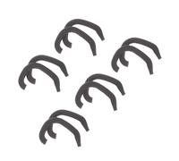 UKCOCO 5 Pairs Ear Auricle Correction Tools Black Silicone Ear Valgus Corrector Protectors for Infants