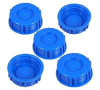 UKCOCO 5 Pcs Hdpe Plastic Drum Lids for 20 to 25 L Chemical Drums and Water Storage Barrels, Blue Colour with Excellent Sealing and Easy Opening, for Storage, Transportation