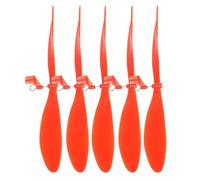 UKCOCO 5 Sets Plastic Airplane Propeller Part for Helicopter Model and Model Aircraft Sturdy Plastic Material Easy to Use for Outdoor Flights for Students DIY Science Projects