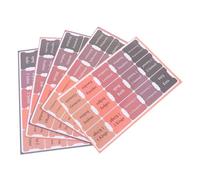 UKCOCO 5 Sheets Bible Tabs for Women Study Laminated Index Stickers with Coated Paper Multi Color Bible Chapter Markers for Easy Reference and Categorization in Study
