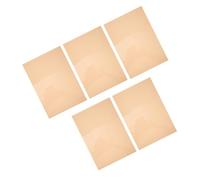 UKCOCO 5 Sheets Orange Pvc Light Diffuser Film for LED Lights Colour Correction Colour Film for Photography and Studio Lighting for Creative Use