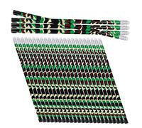 UKCOCO 50 pcs Camouflage Pencils for Students and Teachers Ergonomic School Supplies with Smooth Writing Experience Military Style Party Decorations and Gift