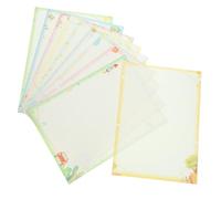 UKCOCO 50 Sheets Decorative Printer Paper with Intricate Border Thick Printing Paper for Creative DIY Projects and Delicate Craft Supply for Arts and Crafts
