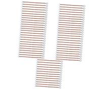 UKCOCO 500 Pcs Copper Braided Ground Strap Ground Cable Ground Rod Ground Wire Braided Connecting Wire Grounding Wire Wires Flat Copper Braided Wire Aluminum Electric Box Cable Tie