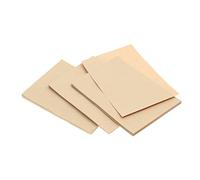 UKCOCO 50Pcs Blank Vintage Kraft Paper Letter Writing Retro Stationery for DIY Calligraphy Graffiti and Handmade Crafts