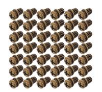 UKCOCO 50pcs Ceiling Fan Blade Fixing Screws 1/4-20x3/8 Inch Carbon Steel Fan Blade Bolts with Built to Last Design and Effortless Installation for Business Use
