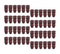 UKCOCO 50pcs Joint Head Wooden Scroll Joint for Calligraphy and Paintings for Calligraphy Projects and Painting Projects