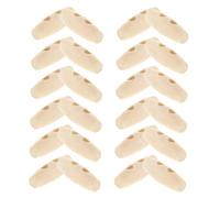 UKCOCO 50pcs Wooden Toggle Buttons for Sweaters and Coats Retro Two Craft Buttons for DIY Clothing Projects Safe Wood Material Easy to Sew Replacement Accessories for Men and Women
