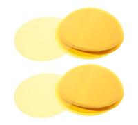UKCOCO 50pcs Yellow Mood Light Filter Stickers 70mm Diameter Correction Gel Sheets for LED Downlights Stage Lighting Film Overlays for Ambient and Home Lighting