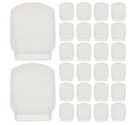 UKCOCO 50pcs Zipper Pull Covers Silicone Zipper Protective Covers Easy Install Noise Reduction Laundromats and Laundry