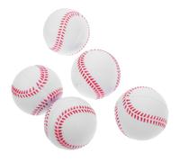 UKCOCO 5pcs 2.5 Inch Rubber Bounce Balls for Sports Training Sturdy Boys and Girls Toy for Outdoor Activities and Practice Random Style