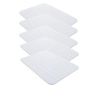 UKCOCO 5pcs 9x12 Inch Erasable Dry Erase Whiteboards with Writing Lines, Double-Sided Portable Whiteboards for Handwriting and Number Practice, Classroom and Home Learning Boards