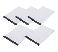 UKCOCO 5pcs A5 Tear-off Notepads, 25 Sheets Per Notebook, Paper Tablet for Meeting Notes, Weekly Planning, Office Writing Pads and Scratch Pads for Work and Study