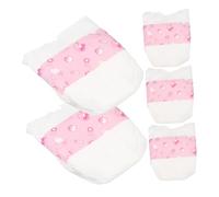 UKCOCO 5pcs Doll Diapers Reusable Diaper Pants for Soft Toys Doll Accessories