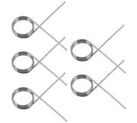 UKCOCO 5pcs Gear Shift Springs for Series 2 X3 Mini Cars, Silver Stainless Steel, Quick DIY Auto Repair, Resolves Selector Fault, Suitable for Car Shift Pedal Return