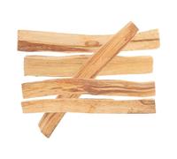 UKCOCO 5pcs Peruvian Sacred Fire-Smoked Wooden Sticks for Space Purification and Ritual Use, Handcrafted Natural Wood Rods for Home Fragrance and Incense Ceremony